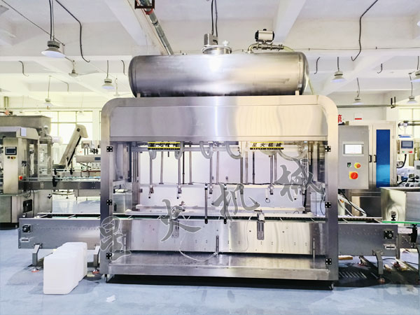 液体香精香料称重灌装机-电子定量灌装机实拍图